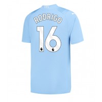 Camiseta Manchester City Rodri Hernandez #16 Primera Equipación Replica 2023-24 mangas cortas